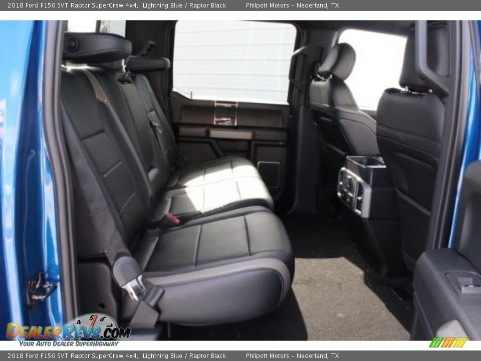 2018 Ford F150 SVT Raptor SuperCrew 4x4 Lightning Blue / Raptor Black Photo #31