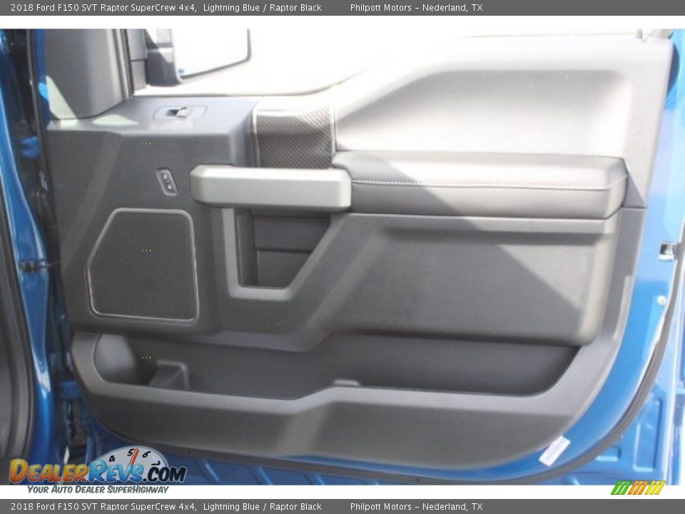 2018 Ford F150 SVT Raptor SuperCrew 4x4 Lightning Blue / Raptor Black Photo #32