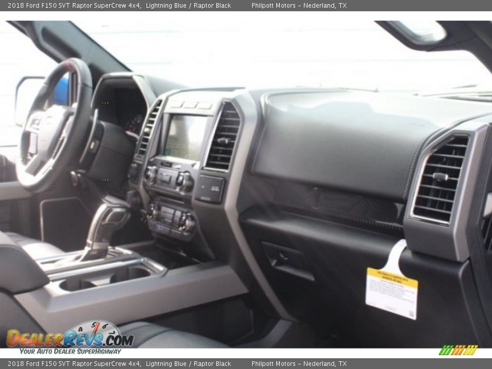 2018 Ford F150 SVT Raptor SuperCrew 4x4 Lightning Blue / Raptor Black Photo #33