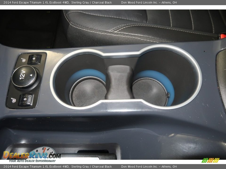 2014 Ford Escape Titanium 1.6L EcoBoost 4WD Sterling Gray / Charcoal Black Photo #20