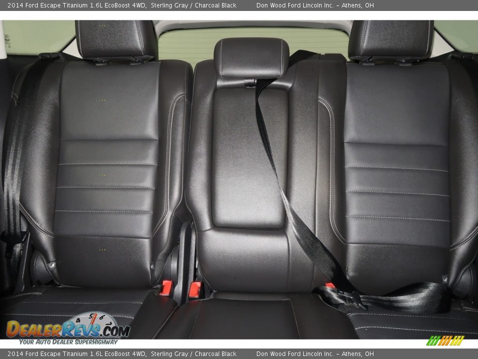 2014 Ford Escape Titanium 1.6L EcoBoost 4WD Sterling Gray / Charcoal Black Photo #21