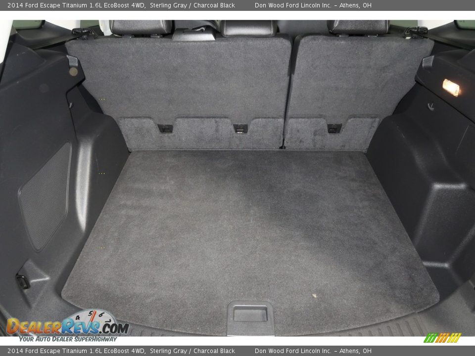 2014 Ford Escape Titanium 1.6L EcoBoost 4WD Sterling Gray / Charcoal Black Photo #25