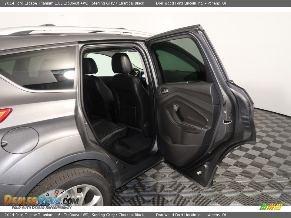2014 Ford Escape Titanium 1.6L EcoBoost 4WD Sterling Gray / Charcoal Black Photo #29