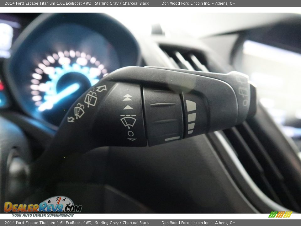 2014 Ford Escape Titanium 1.6L EcoBoost 4WD Sterling Gray / Charcoal Black Photo #34