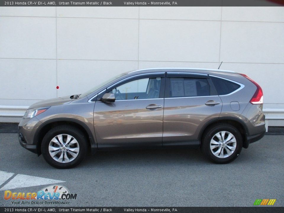 2013 Honda CR-V EX-L AWD Urban Titanium Metallic / Black Photo #2