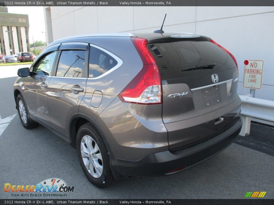 2013 Honda CR-V EX-L AWD Urban Titanium Metallic / Black Photo #3