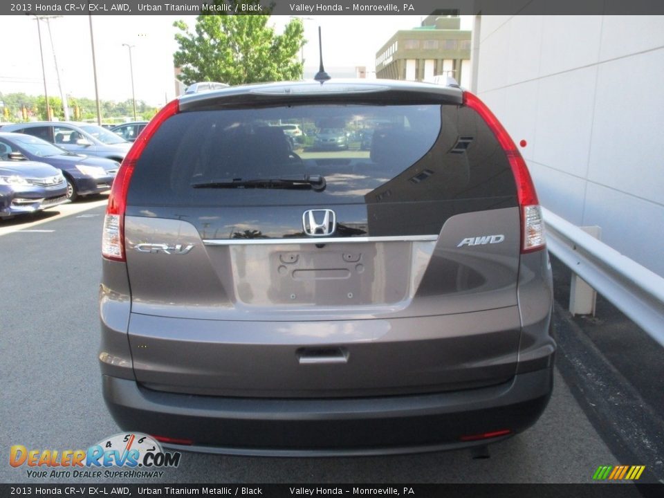 2013 Honda CR-V EX-L AWD Urban Titanium Metallic / Black Photo #4
