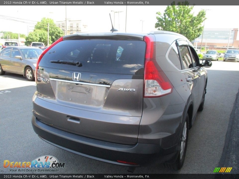 2013 Honda CR-V EX-L AWD Urban Titanium Metallic / Black Photo #5