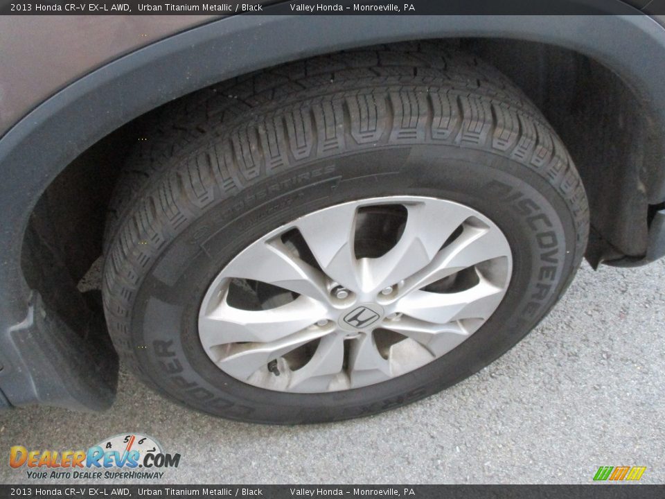 2013 Honda CR-V EX-L AWD Urban Titanium Metallic / Black Photo #6