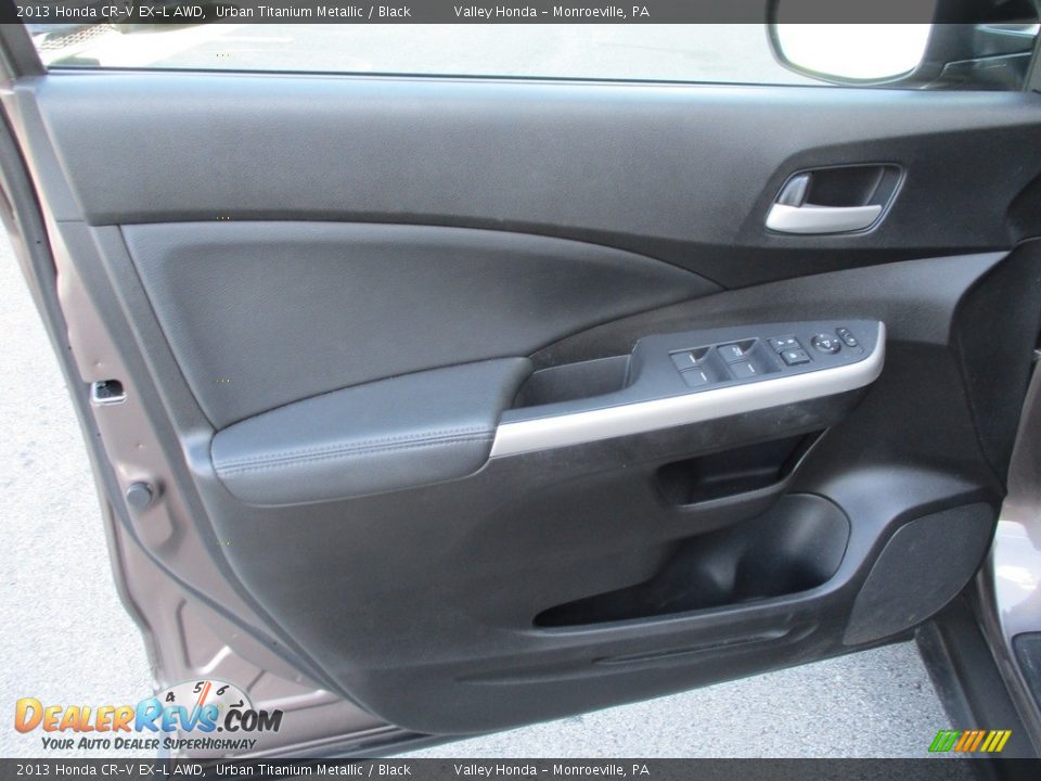 2013 Honda CR-V EX-L AWD Urban Titanium Metallic / Black Photo #10