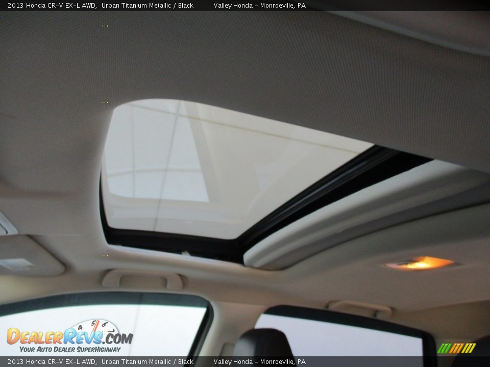 2013 Honda CR-V EX-L AWD Urban Titanium Metallic / Black Photo #13