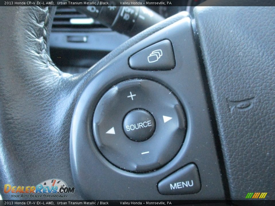 2013 Honda CR-V EX-L AWD Urban Titanium Metallic / Black Photo #18