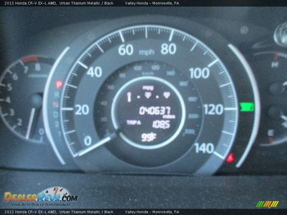 2013 Honda CR-V EX-L AWD Urban Titanium Metallic / Black Photo #20