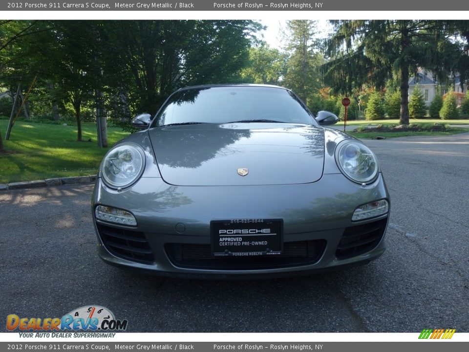 2012 Porsche 911 Carrera S Coupe Meteor Grey Metallic / Black Photo #2