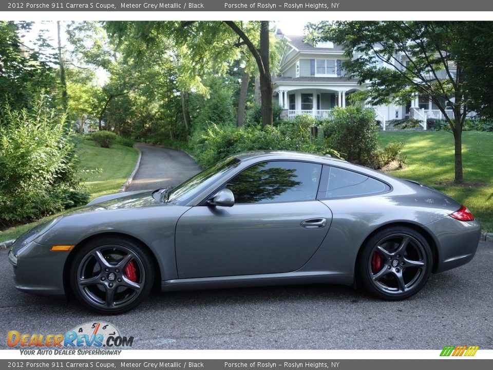 Meteor Grey Metallic 2012 Porsche 911 Carrera S Coupe Photo #3