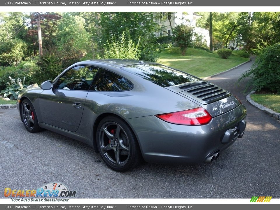 2012 Porsche 911 Carrera S Coupe Meteor Grey Metallic / Black Photo #4
