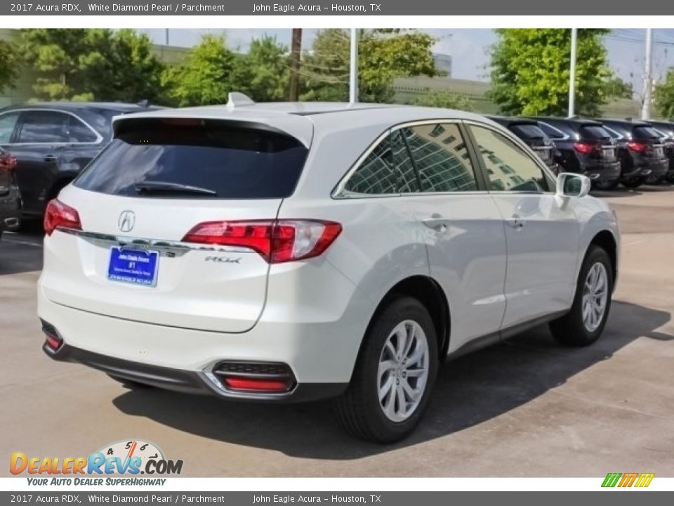 2017 Acura RDX White Diamond Pearl / Parchment Photo #6