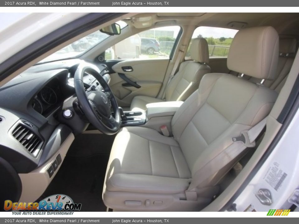 2017 Acura RDX White Diamond Pearl / Parchment Photo #10