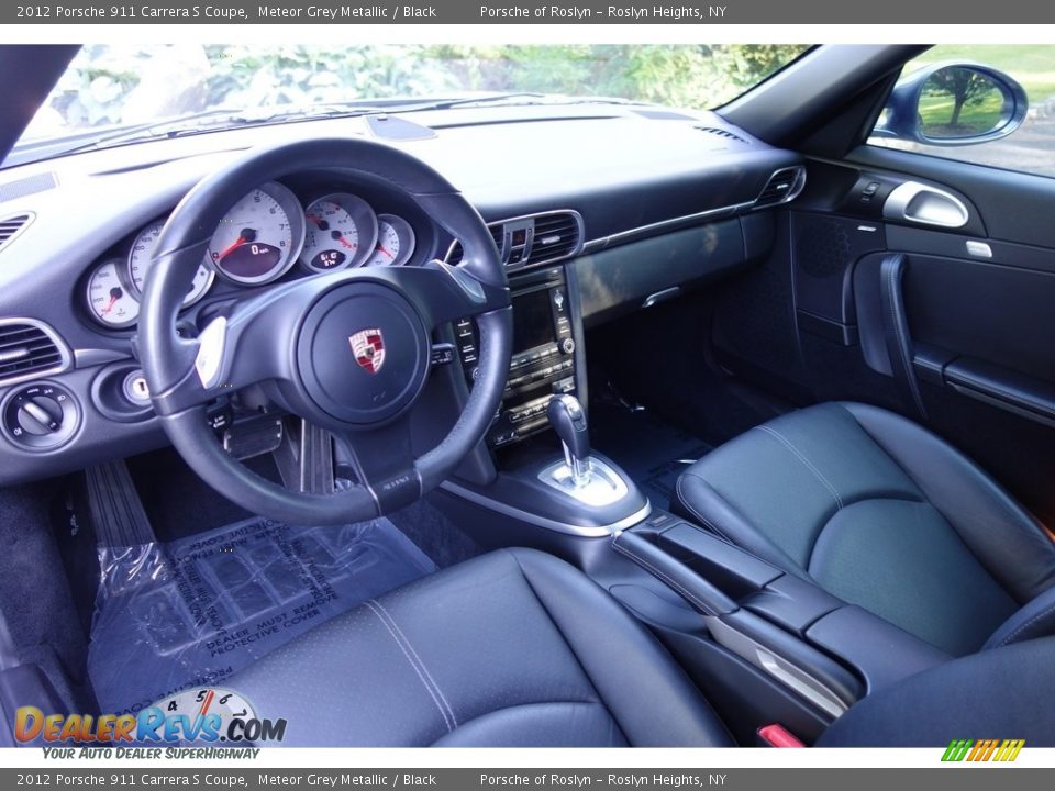 2012 Porsche 911 Carrera S Coupe Meteor Grey Metallic / Black Photo #10