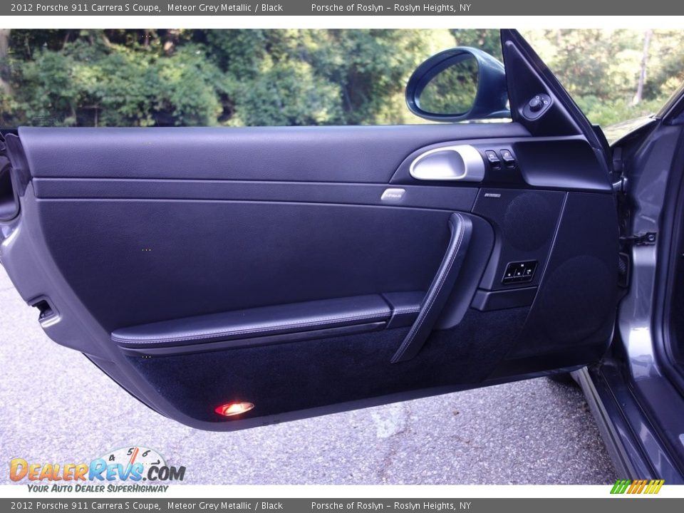 2012 Porsche 911 Carrera S Coupe Meteor Grey Metallic / Black Photo #11