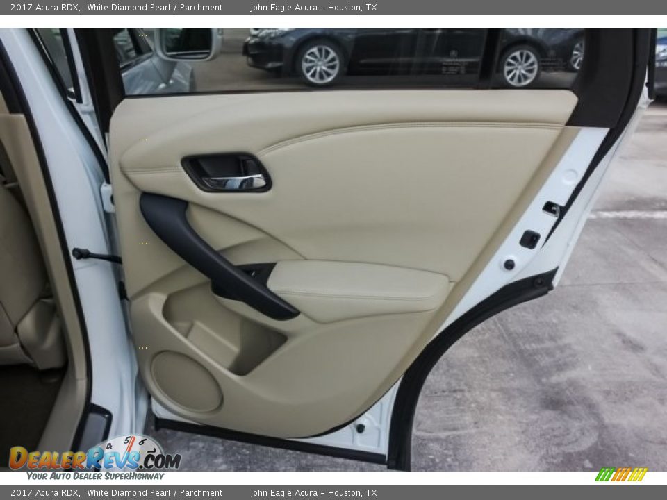 2017 Acura RDX White Diamond Pearl / Parchment Photo #13
