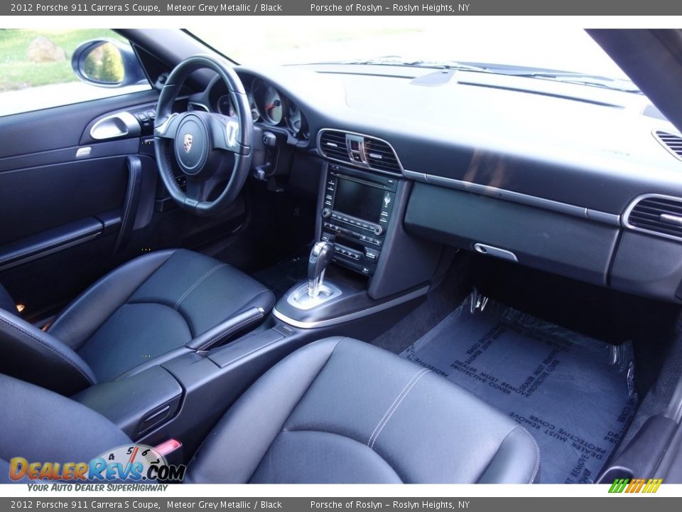 2012 Porsche 911 Carrera S Coupe Meteor Grey Metallic / Black Photo #13