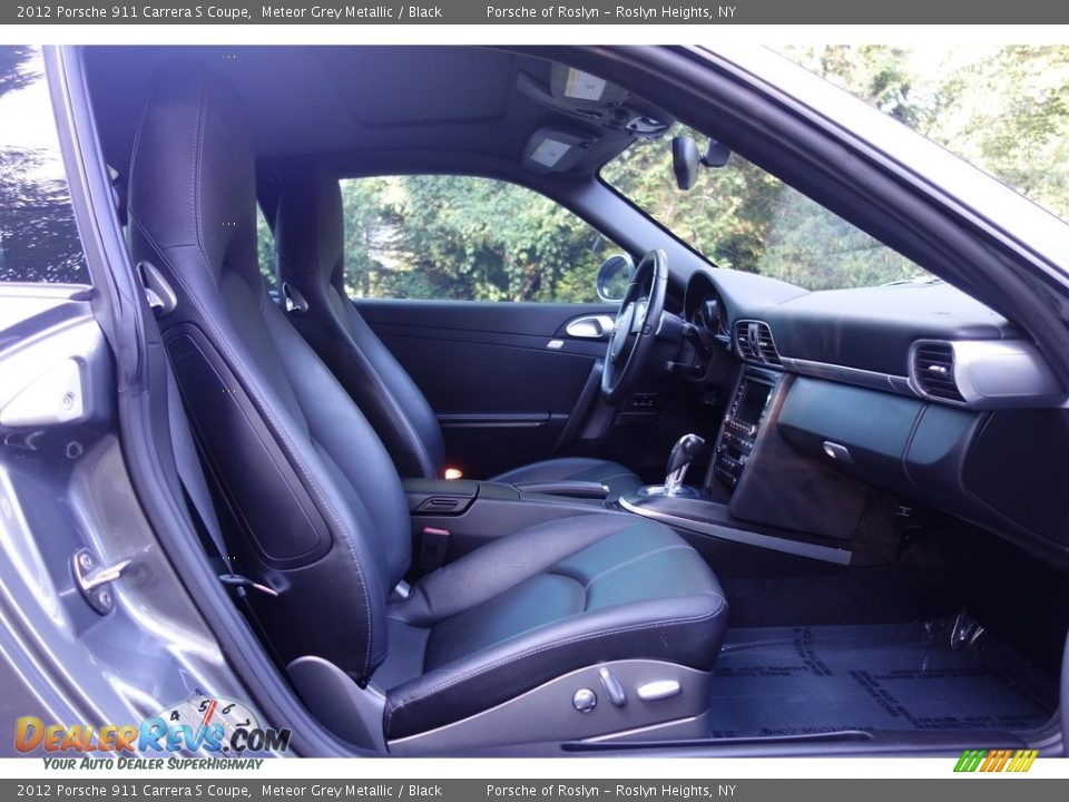 2012 Porsche 911 Carrera S Coupe Meteor Grey Metallic / Black Photo #15