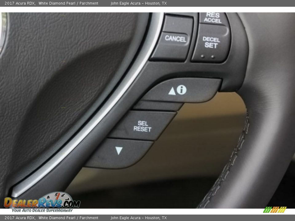 2017 Acura RDX White Diamond Pearl / Parchment Photo #21
