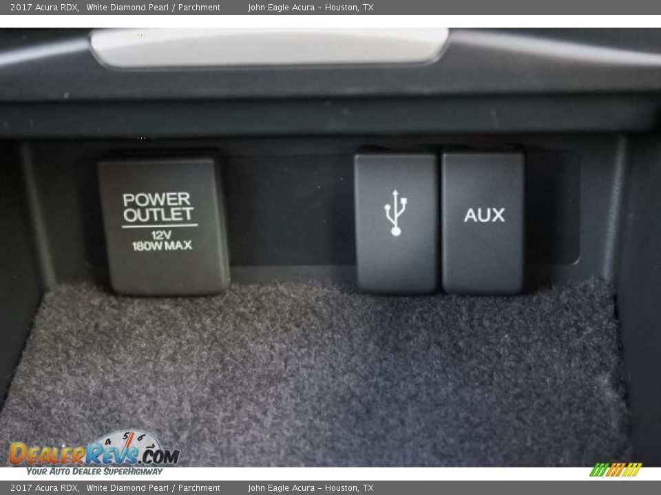 2017 Acura RDX White Diamond Pearl / Parchment Photo #27