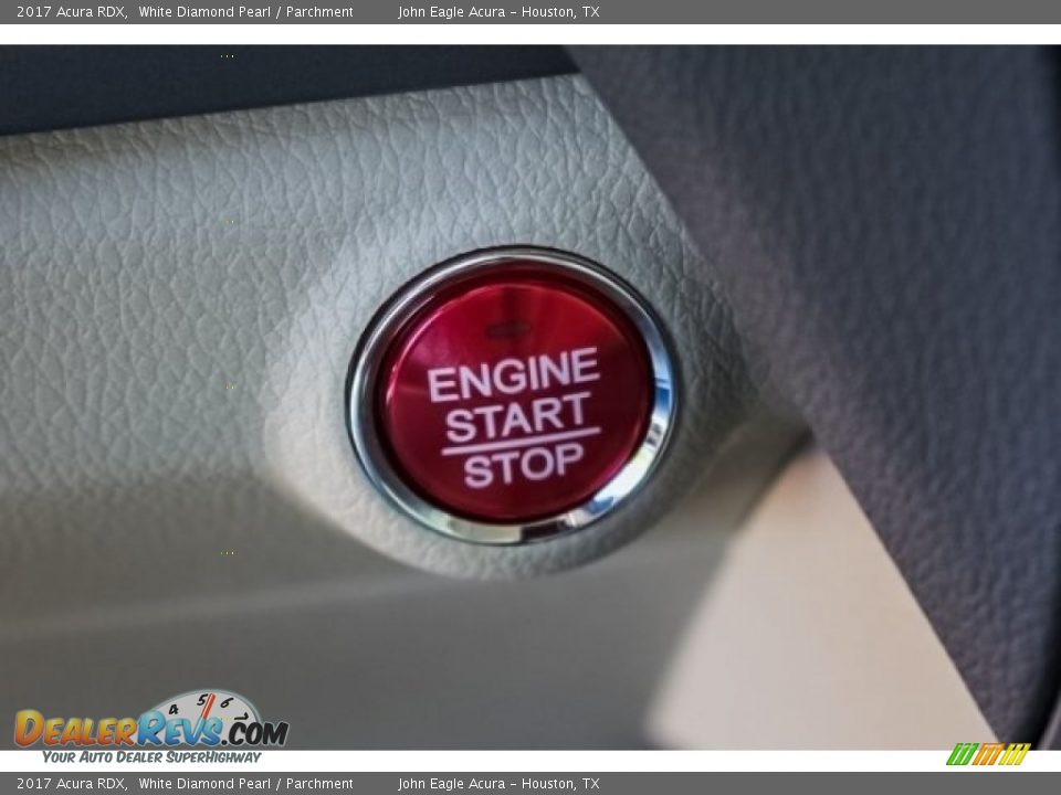 2017 Acura RDX White Diamond Pearl / Parchment Photo #35