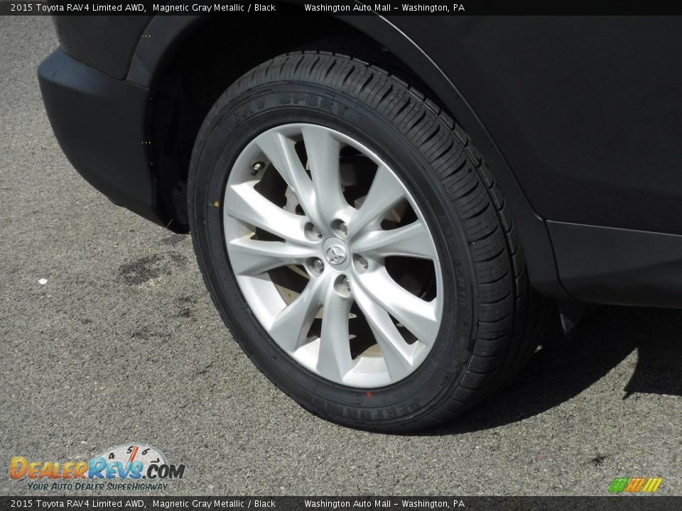 2015 Toyota RAV4 Limited AWD Magnetic Gray Metallic / Black Photo #3
