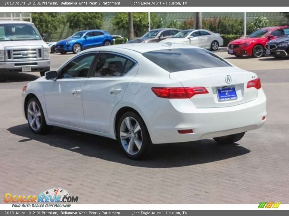 2013 Acura ILX 2.0L Premium Bellanova White Pearl / Parchment Photo #5