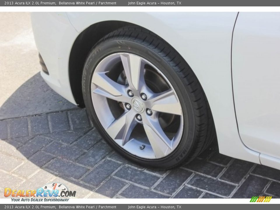 2013 Acura ILX 2.0L Premium Bellanova White Pearl / Parchment Photo #13