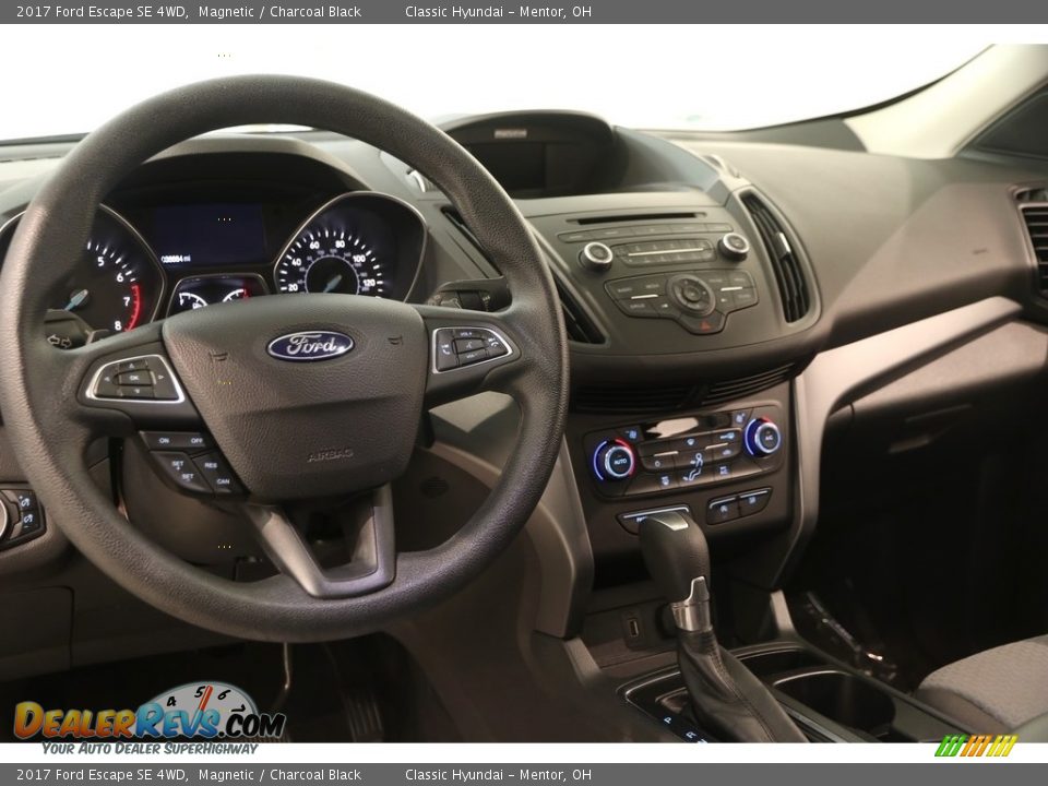 2017 Ford Escape SE 4WD Magnetic / Charcoal Black Photo #6