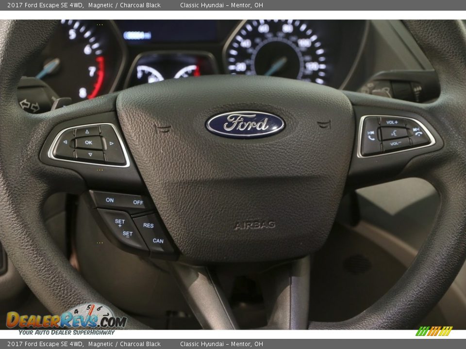 2017 Ford Escape SE 4WD Magnetic / Charcoal Black Photo #7