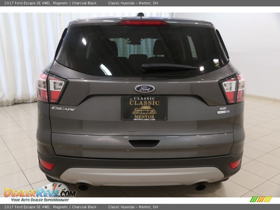 2017 Ford Escape SE 4WD Magnetic / Charcoal Black Photo #17