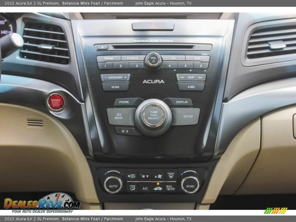 2013 Acura ILX 2.0L Premium Bellanova White Pearl / Parchment Photo #29