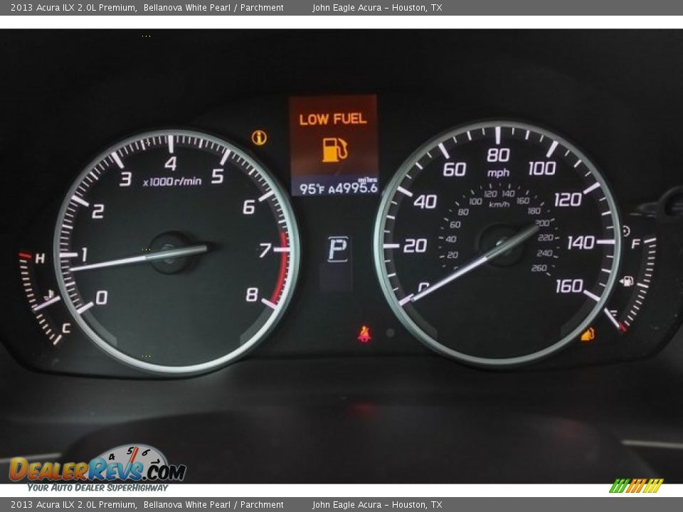 2013 Acura ILX 2.0L Premium Bellanova White Pearl / Parchment Photo #35