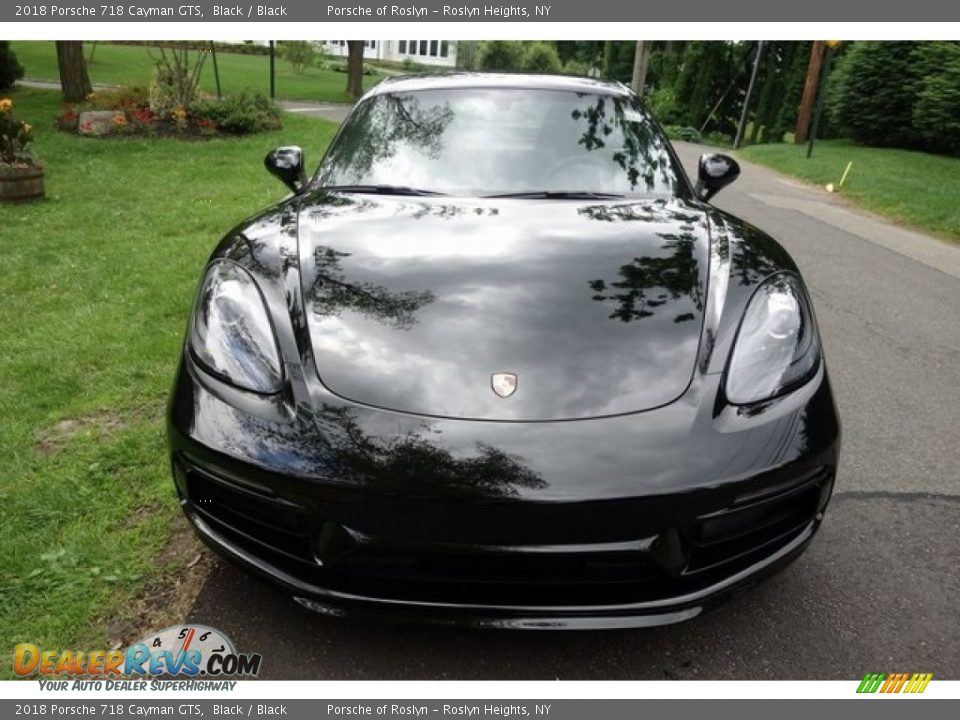 2018 Porsche 718 Cayman GTS Black / Black Photo #2
