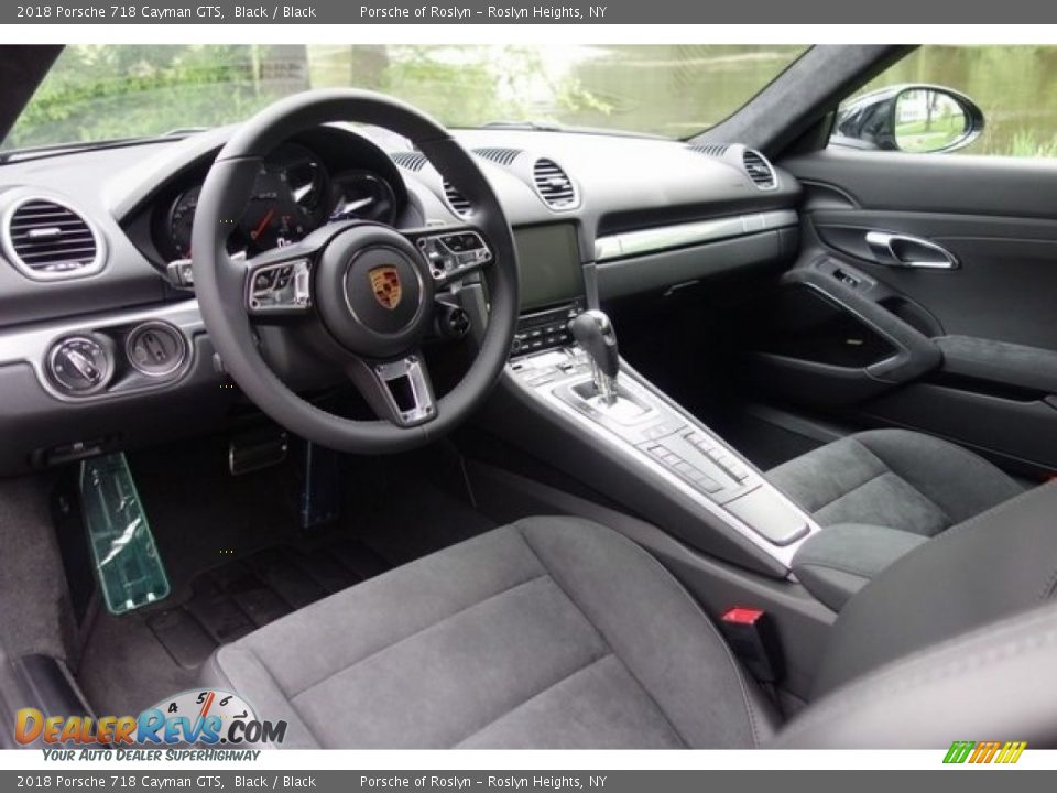 Black Interior - 2018 Porsche 718 Cayman GTS Photo #12