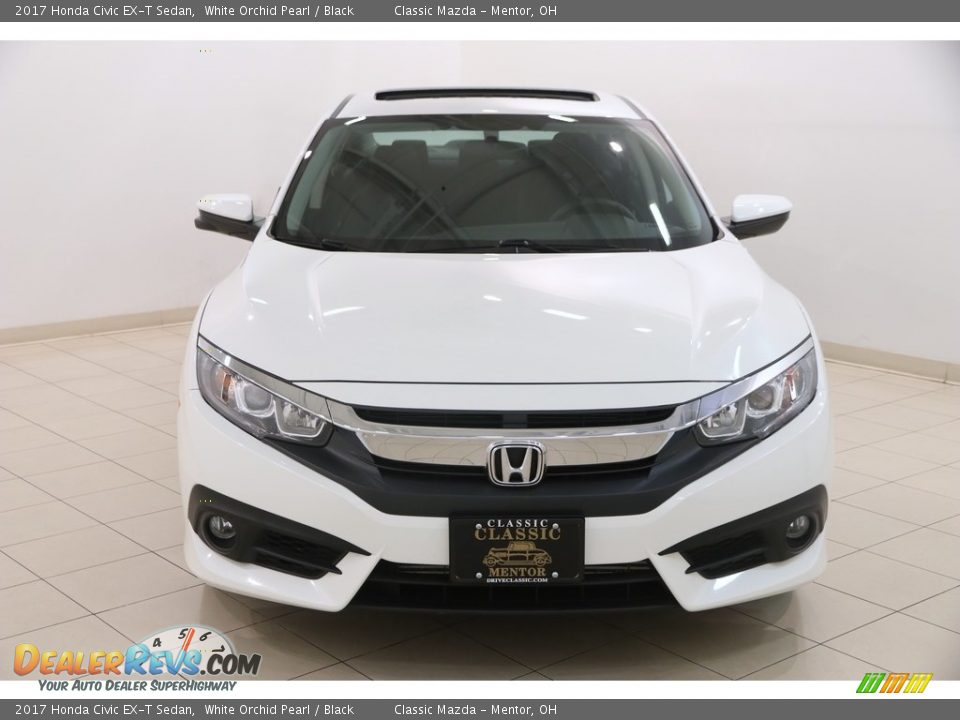 2017 Honda Civic EX-T Sedan White Orchid Pearl / Black Photo #2