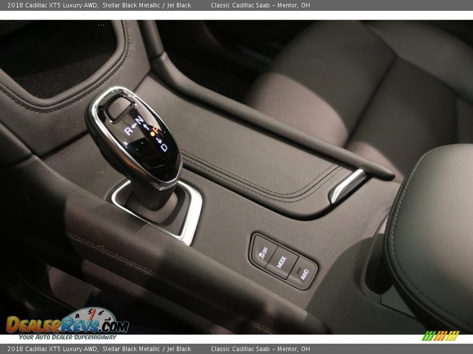 2018 Cadillac XT5 Luxury AWD Stellar Black Metallic / Jet Black Photo #15