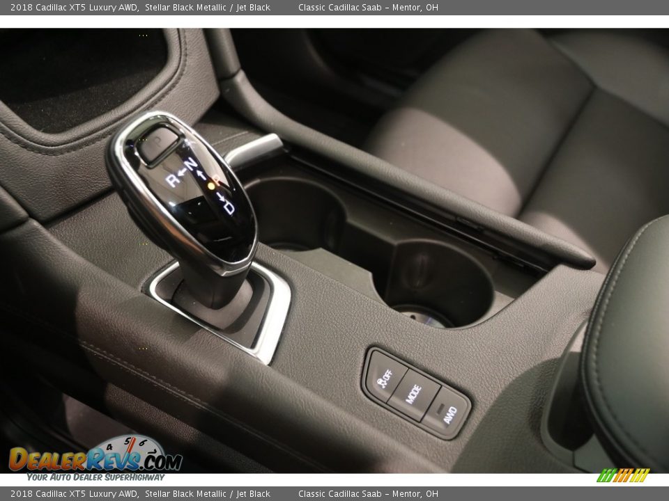 2018 Cadillac XT5 Luxury AWD Stellar Black Metallic / Jet Black Photo #16