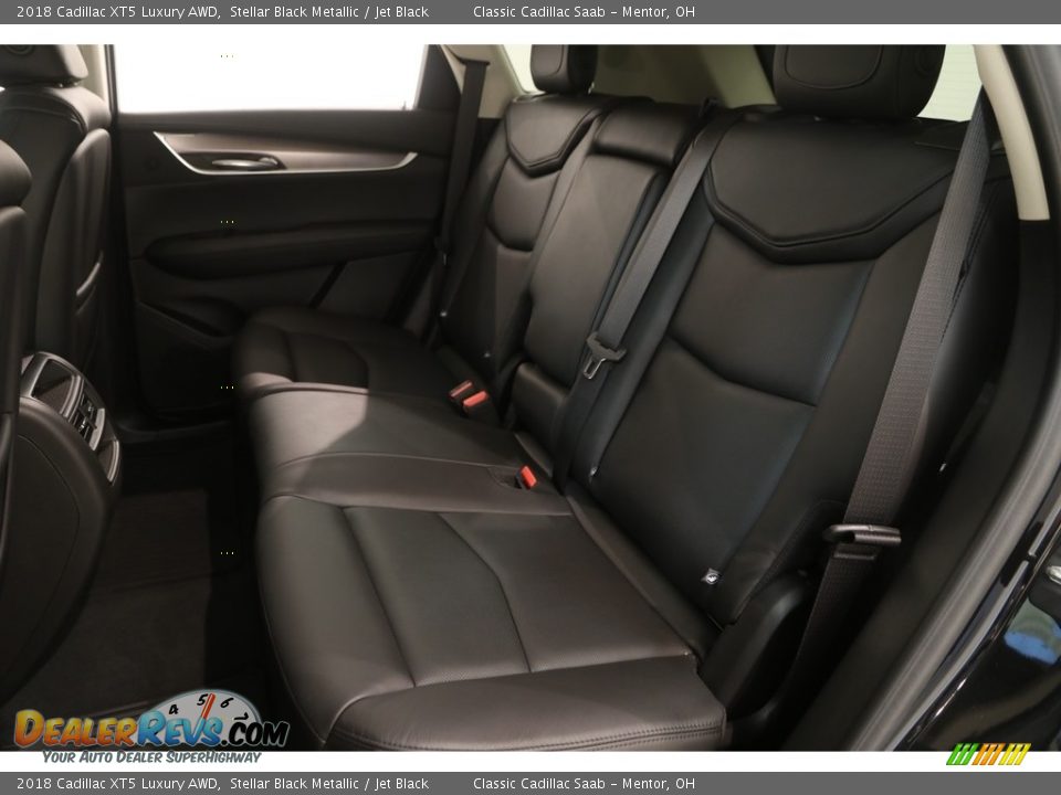 2018 Cadillac XT5 Luxury AWD Stellar Black Metallic / Jet Black Photo #19