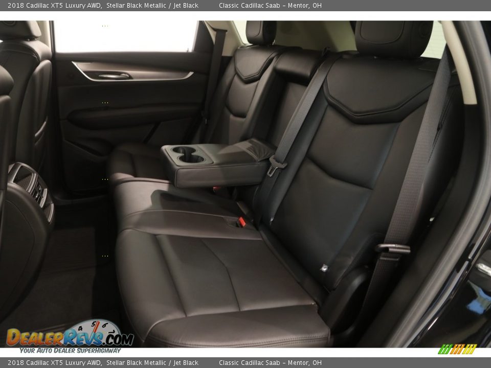 2018 Cadillac XT5 Luxury AWD Stellar Black Metallic / Jet Black Photo #20