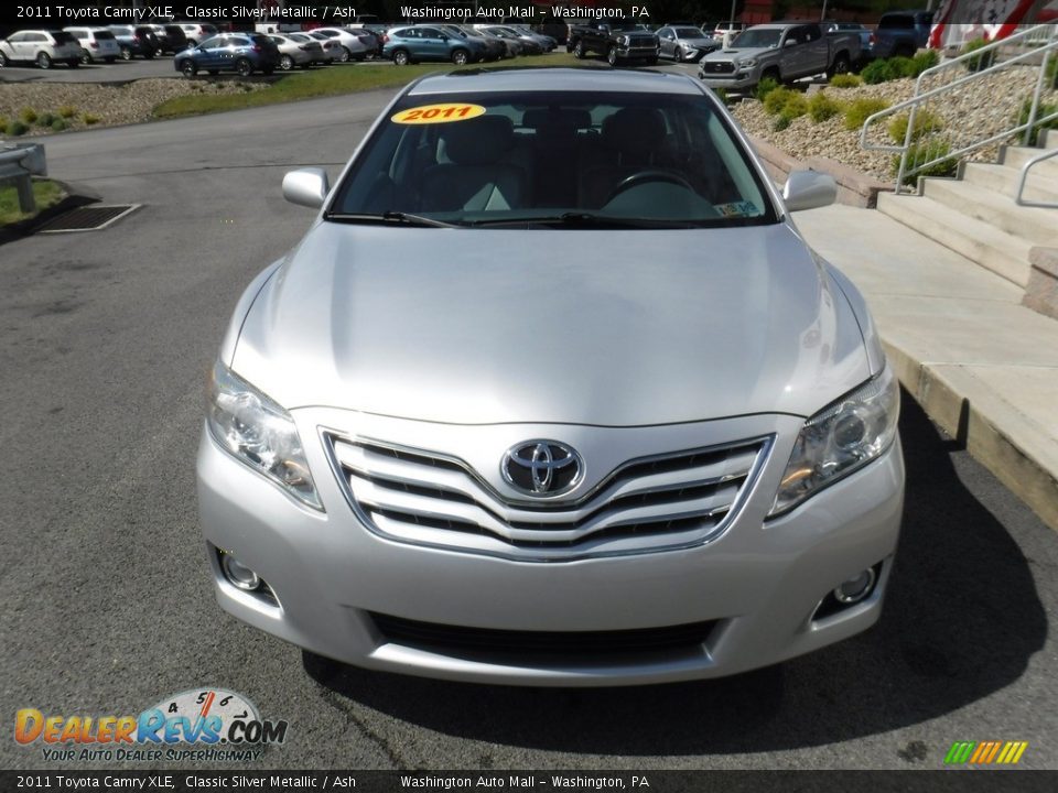 2011 Toyota Camry XLE Classic Silver Metallic / Ash Photo #3