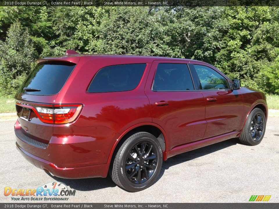 2018 Dodge Durango GT Octane Red Pearl / Black Photo #6