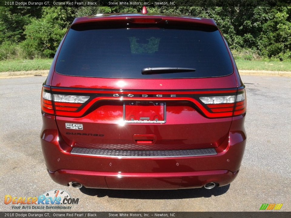 2018 Dodge Durango GT Octane Red Pearl / Black Photo #7