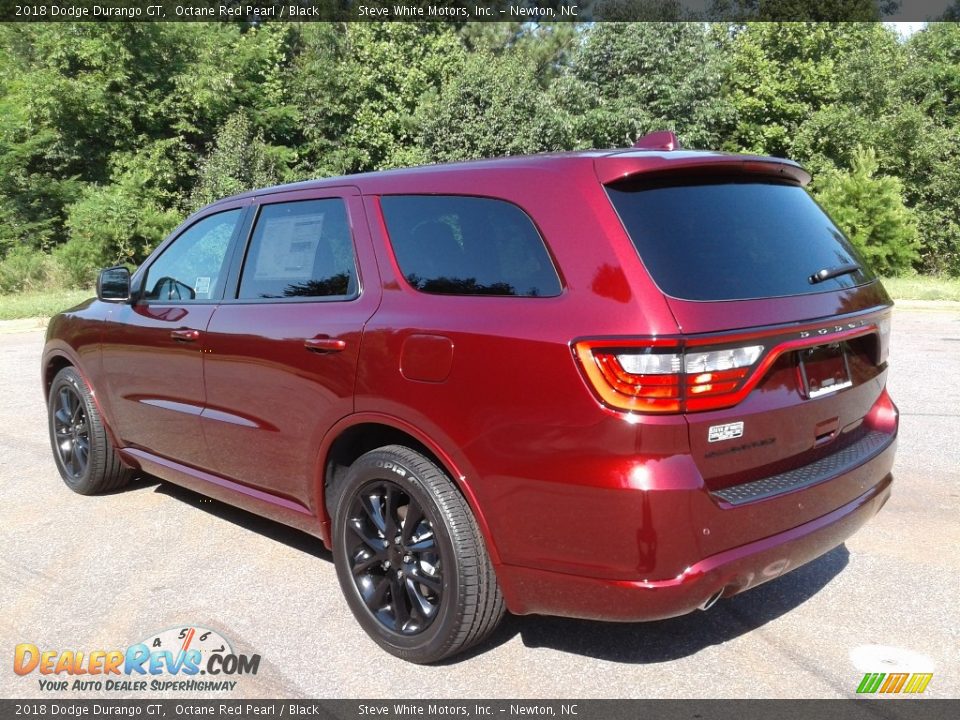 2018 Dodge Durango GT Octane Red Pearl / Black Photo #8