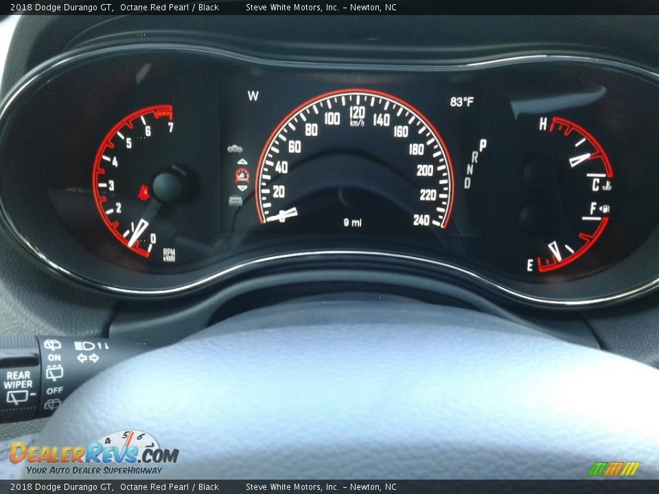 2018 Dodge Durango GT Octane Red Pearl / Black Photo #24